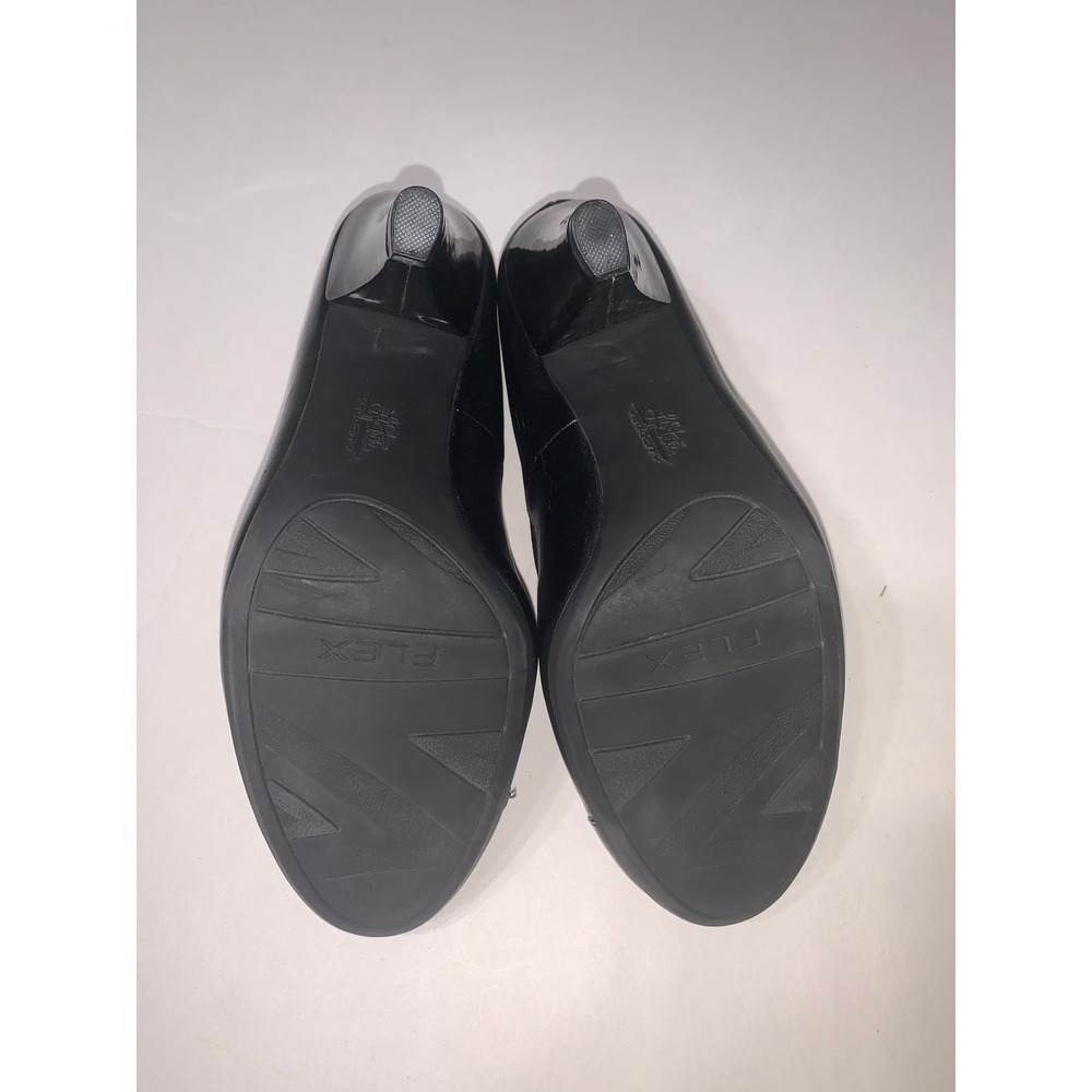 LifeStride Bright Black Memory Foam Cap Toe Pumps Heels Womens Size 8M‎ - Picture 15 of 15
